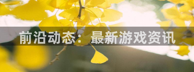 辉达娱乐是什么：前沿动态：最新游戏资讯